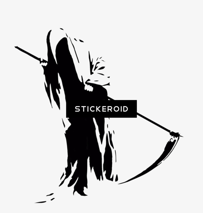 Grim Reaper - Grim Reaper Black And White, transparent png download