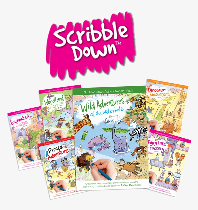 Scribble Down Wild Adventures Transfer Activity Packs, transparent png download