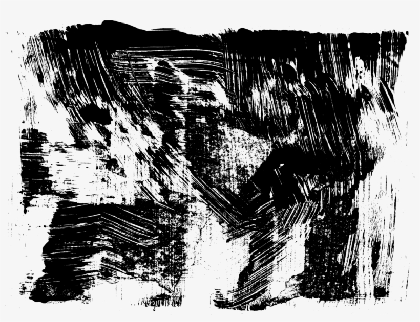 Grunge Overlay Png For Kids - Monochrome, transparent png download