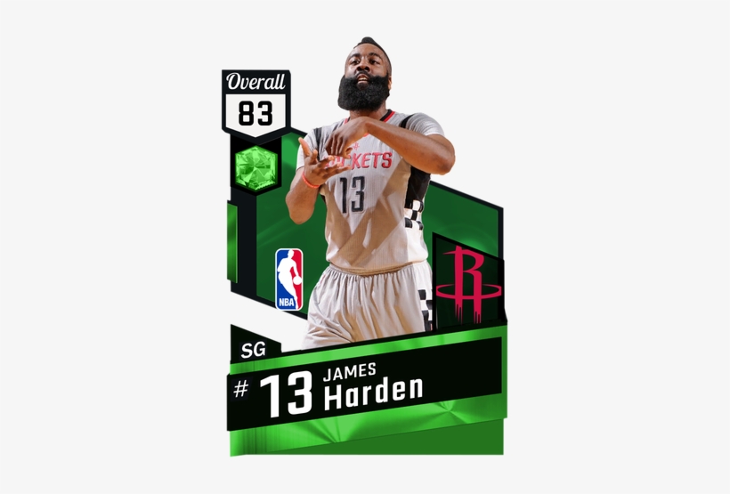James Harden Emerald Card - Larry Sanders Nba 2k17, transparent png download