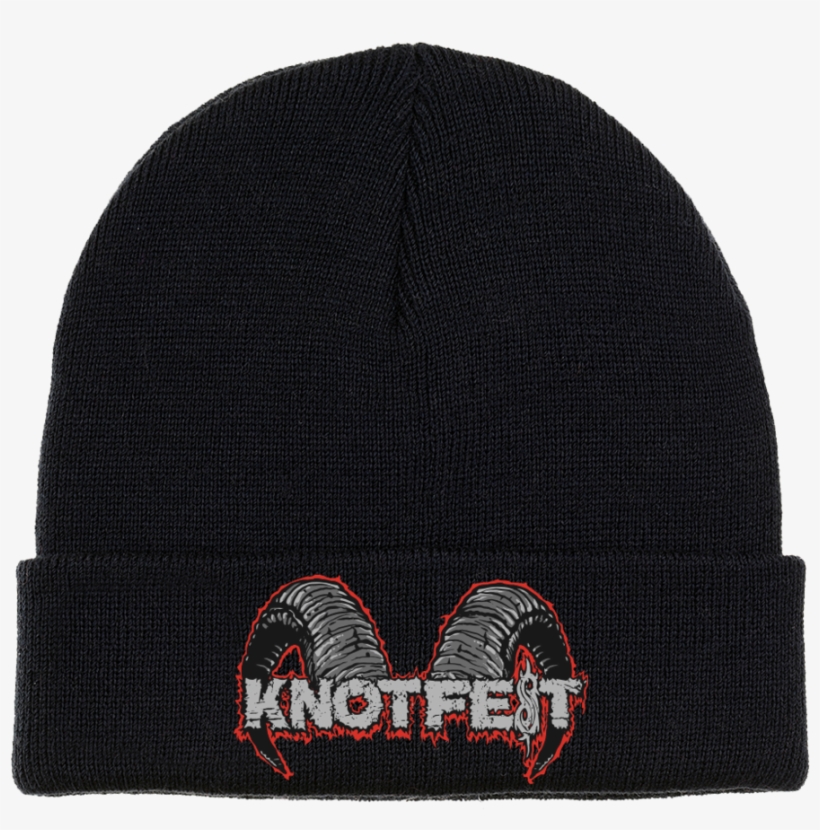Horns Logo Beanie - Hat, transparent png download