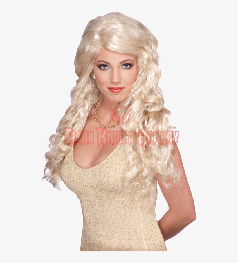Goddess Blonde Wig - Forum Novelties Inc. Goddess Wig (blonde) Adult Accessory, transparent png download