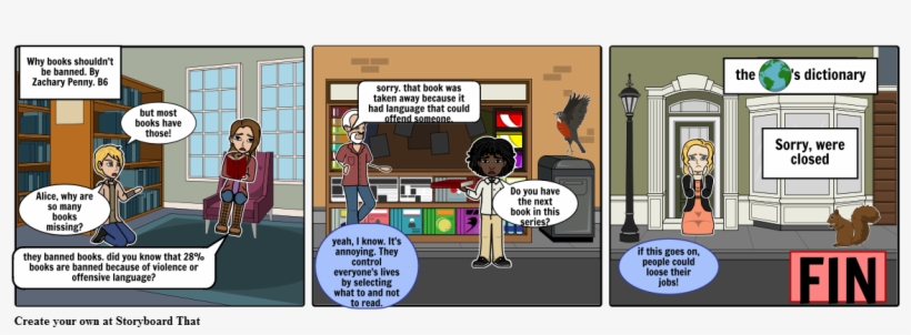 Should Books Be Banned - Comics, transparent png download
