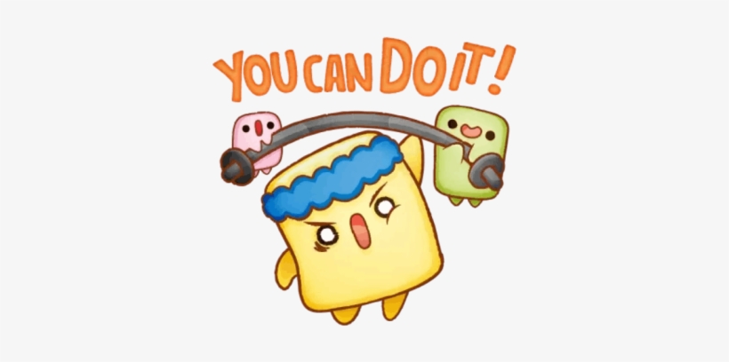 You Can Do It Marshmallow - Alt Attribute, transparent png download