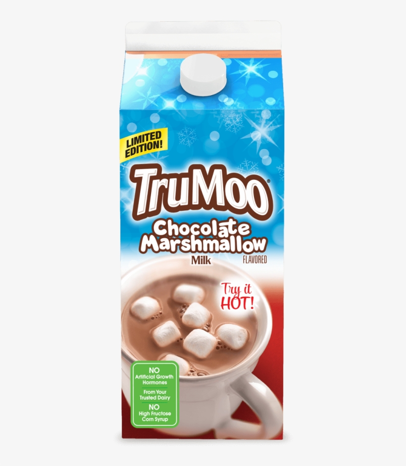 Trumoo Chocolate 1% Marshmallow Milk - Trumoo Chocolate Marshmallow Milk, transparent png download