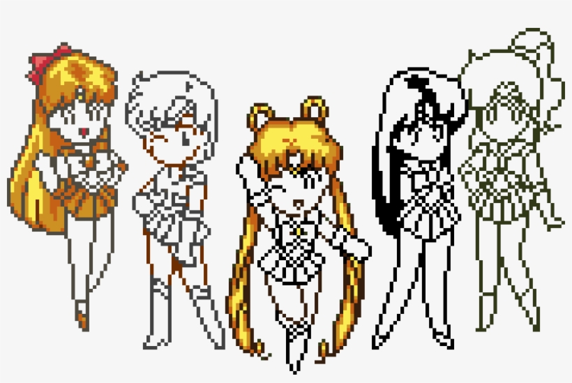 Sailor Moon - Unfinished - Art, transparent png download