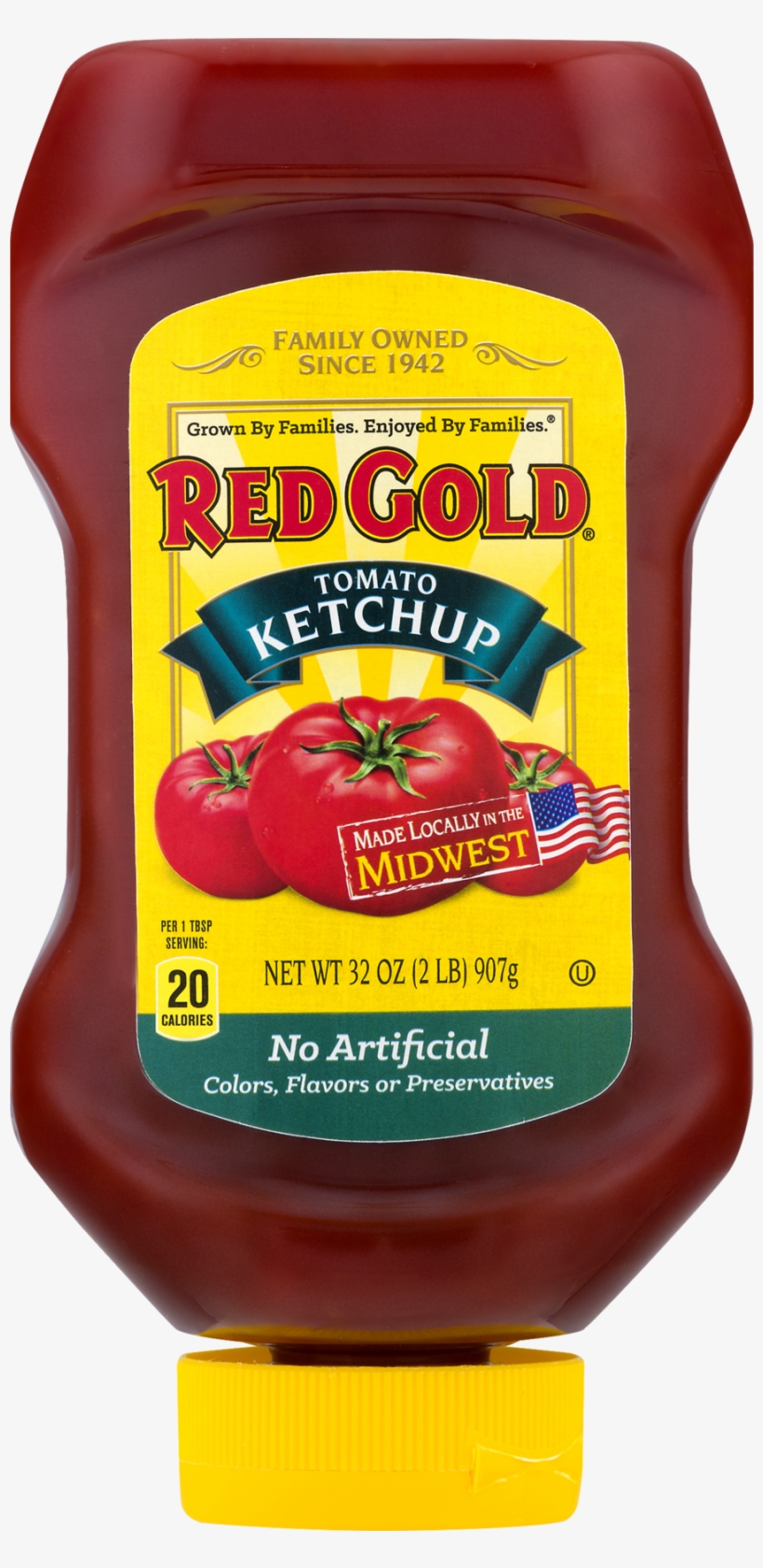 Red Gold Ketchup 32 Oz, transparent png download