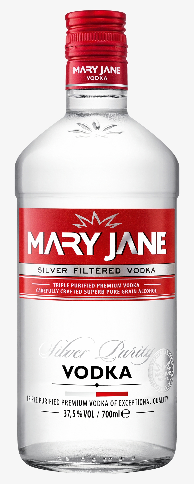 Absolut Vodka Bottle Png Download - Mary Jane Vodka, transparent png download