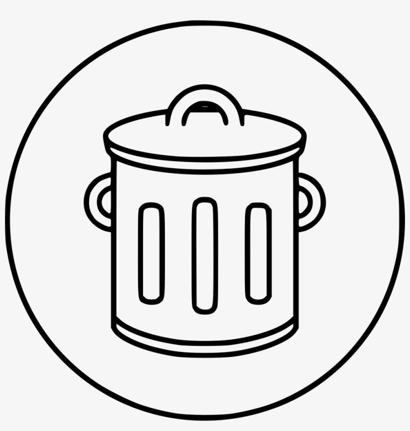 Trash Bin Garbage Can Comments - Waste Container, transparent png download