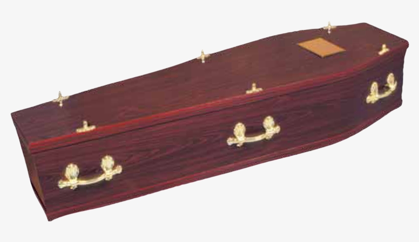 Surbiton Coffin - Mahogany Coffin, transparent png download