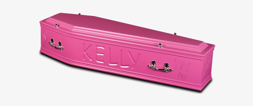 Coffin Bright Pink - Pink Coffins For Sale, transparent png download