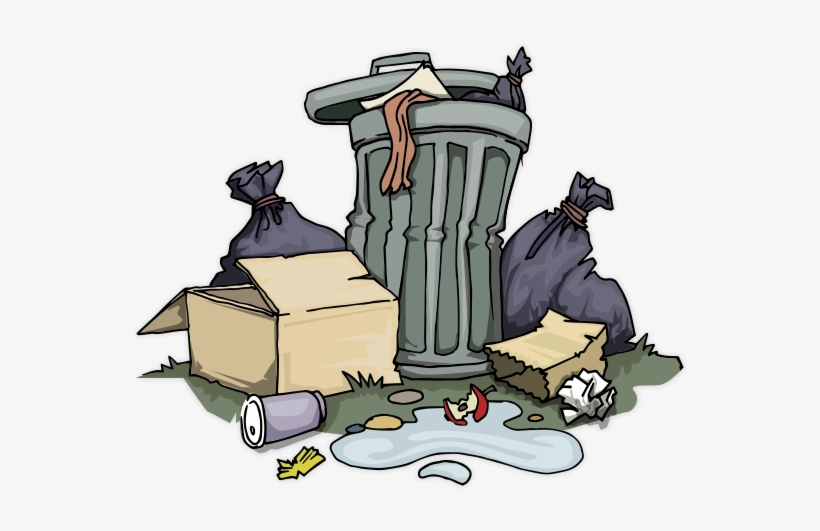 Waste Equipment Recycling Sydney - Rubbish Illustration, transparent png download