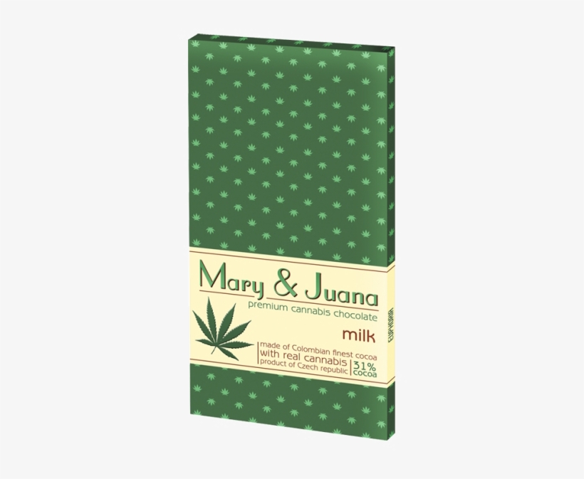 Mary & Juana Milk Chocolate - Mary And Juana Chocolate Review, transparent png download