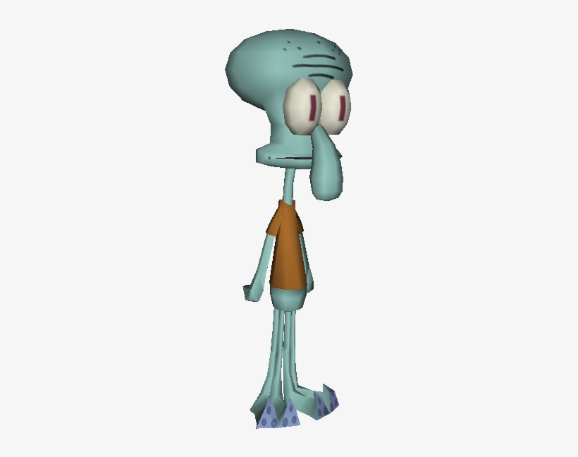 Download Zip Archive - Squidward Tentacles, transparent png download
