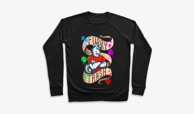 Furry Trash Pullover - Oh Honey I M Thanks Living, transparent png download