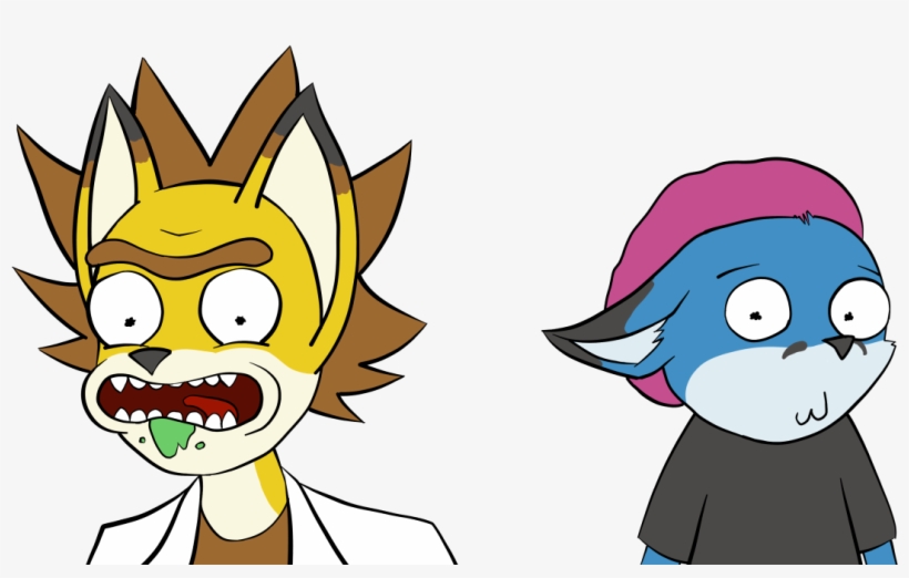 Furry Rick And Morty, transparent png download
