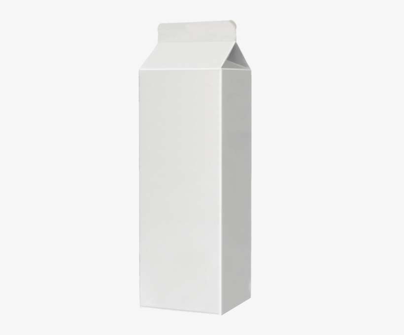 Blank Milk Carton - White Milk Carton Png, transparent png download