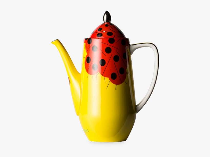 T2 Charley Harper Ladybug Teapot Medium - Charley Harper, transparent png download
