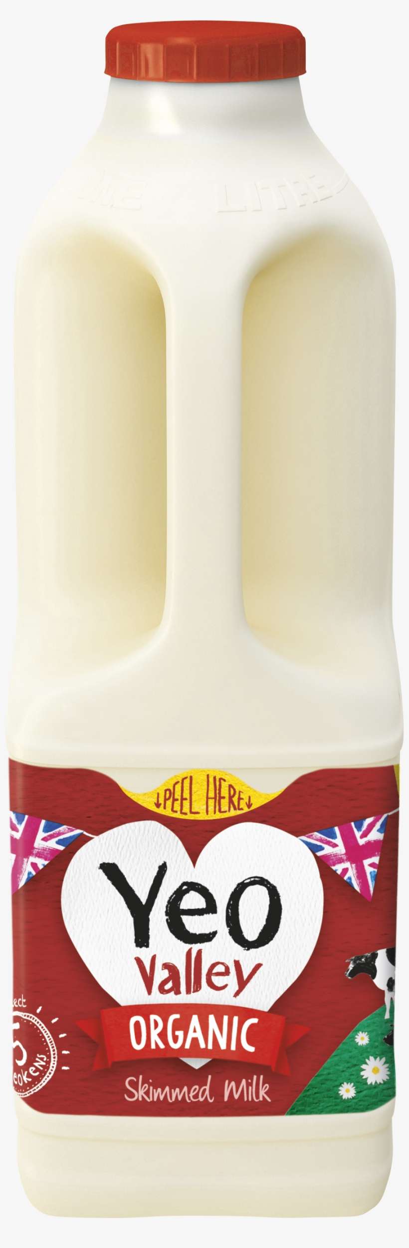 Skimmed - Yeo Valley Milk, transparent png download