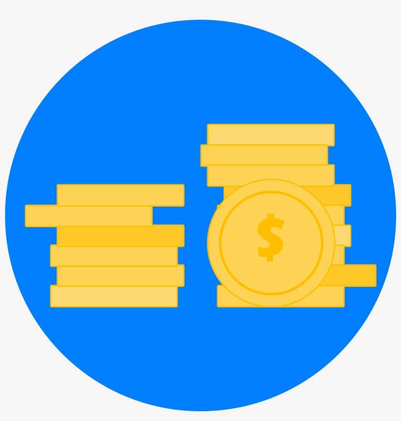 Coins Gold Money Cents Weights 1706118 - Circle, transparent png download