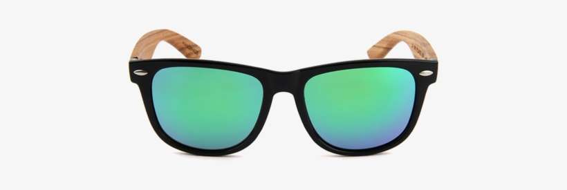Mens & Women's Zebra Wood Wanderer Sunglasses - Sunglasses, transparent png download