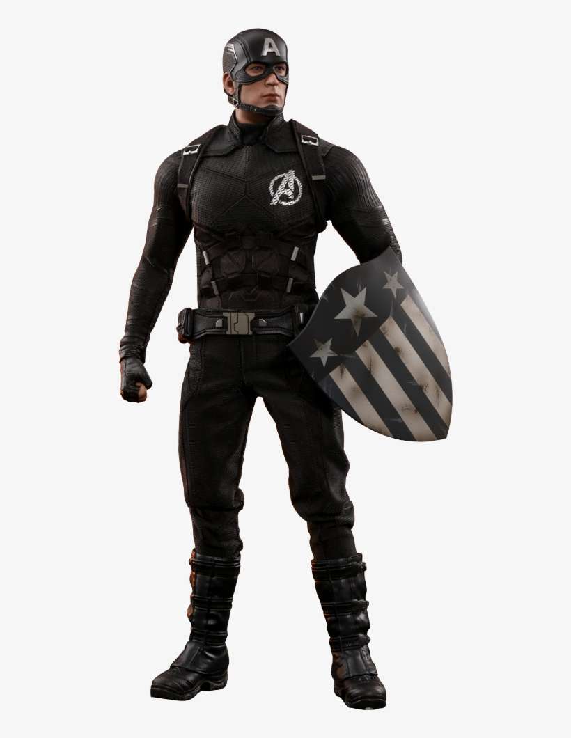 Hot Toys Captain America Concept Art Version Sixth - Hot Toys Captain America Concept Art, transparent png download