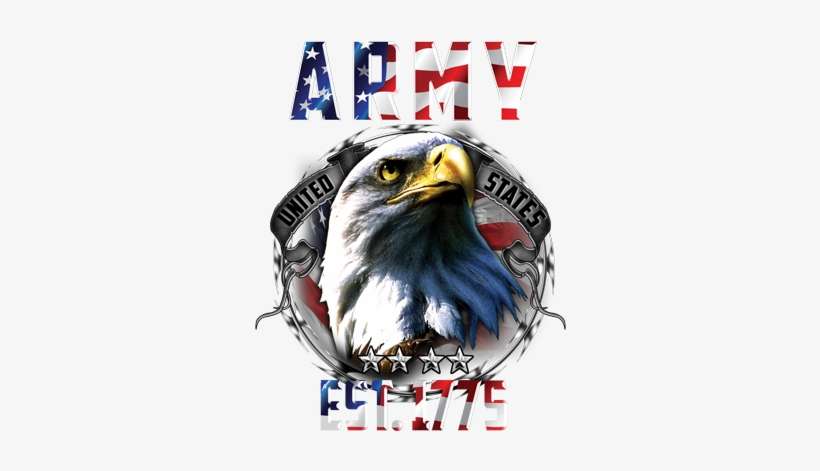 U.s. Army Eagle Pride Baseball Sleeve Shirt, transparent png download