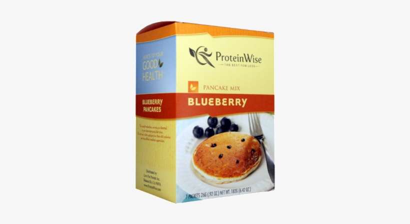 Blueberry Protein Pancake Mix - Nutriwise - Blueberry Protein Diet Pancake Mix (7/box), transparent png download