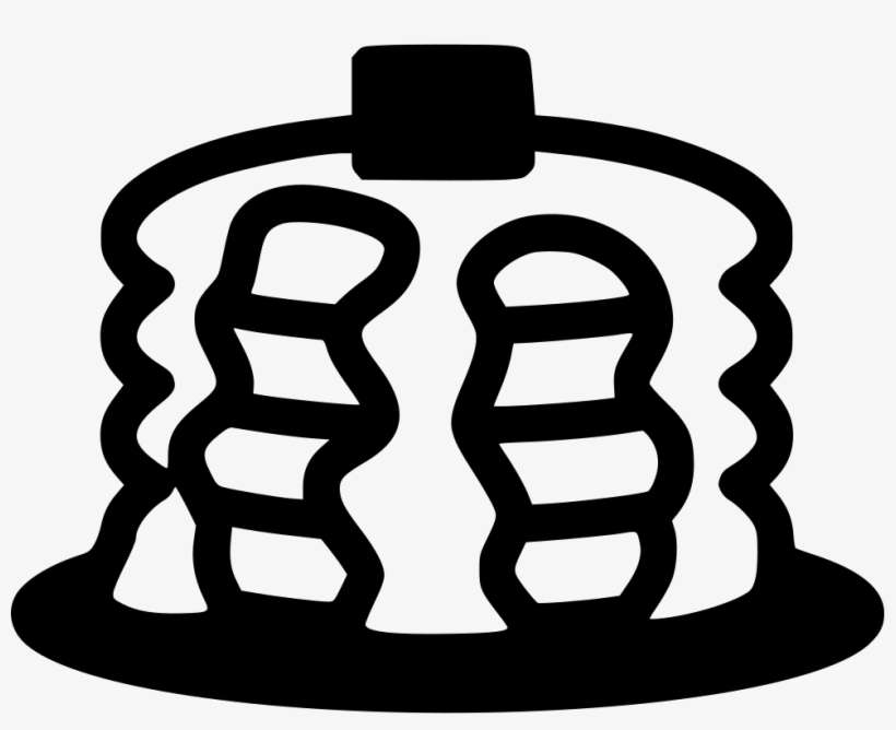 Pancake Butter Dessert Comments - Clip Art, transparent png download