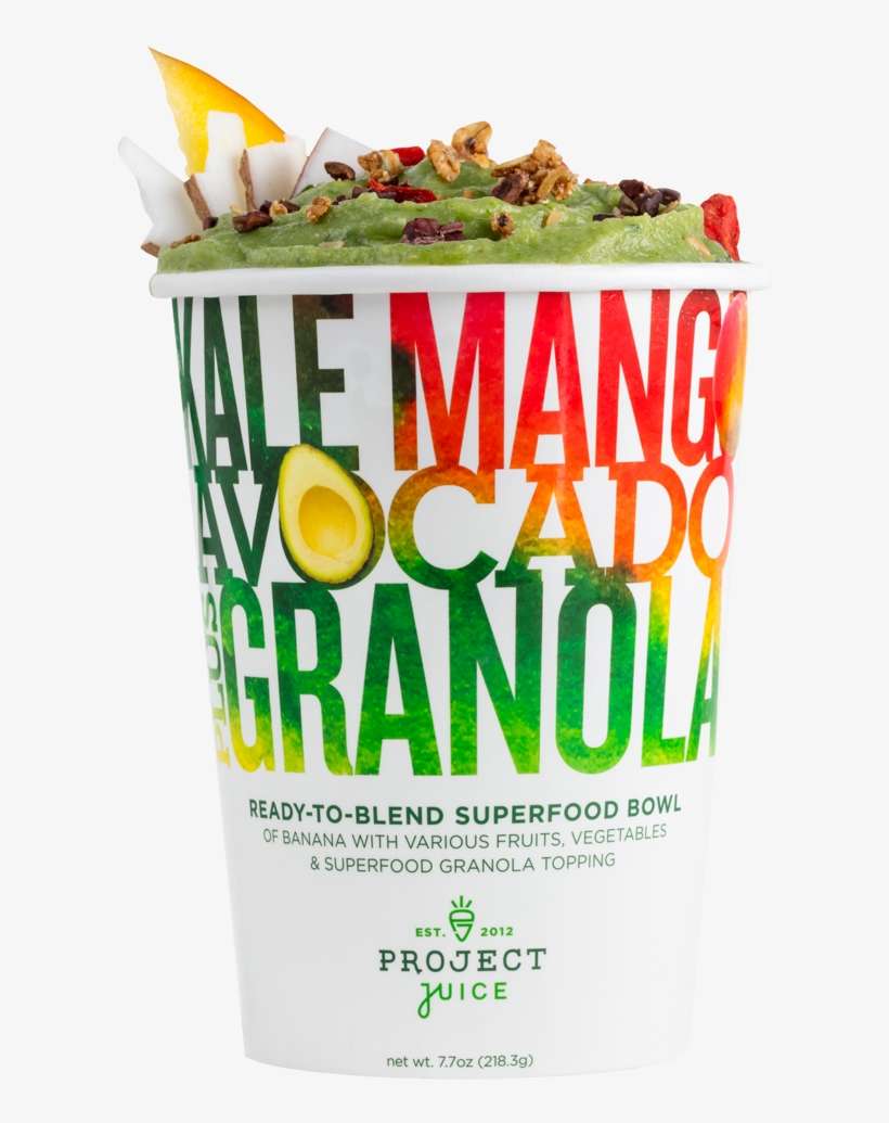 Green Bowl Granola - Project Juice, transparent png download