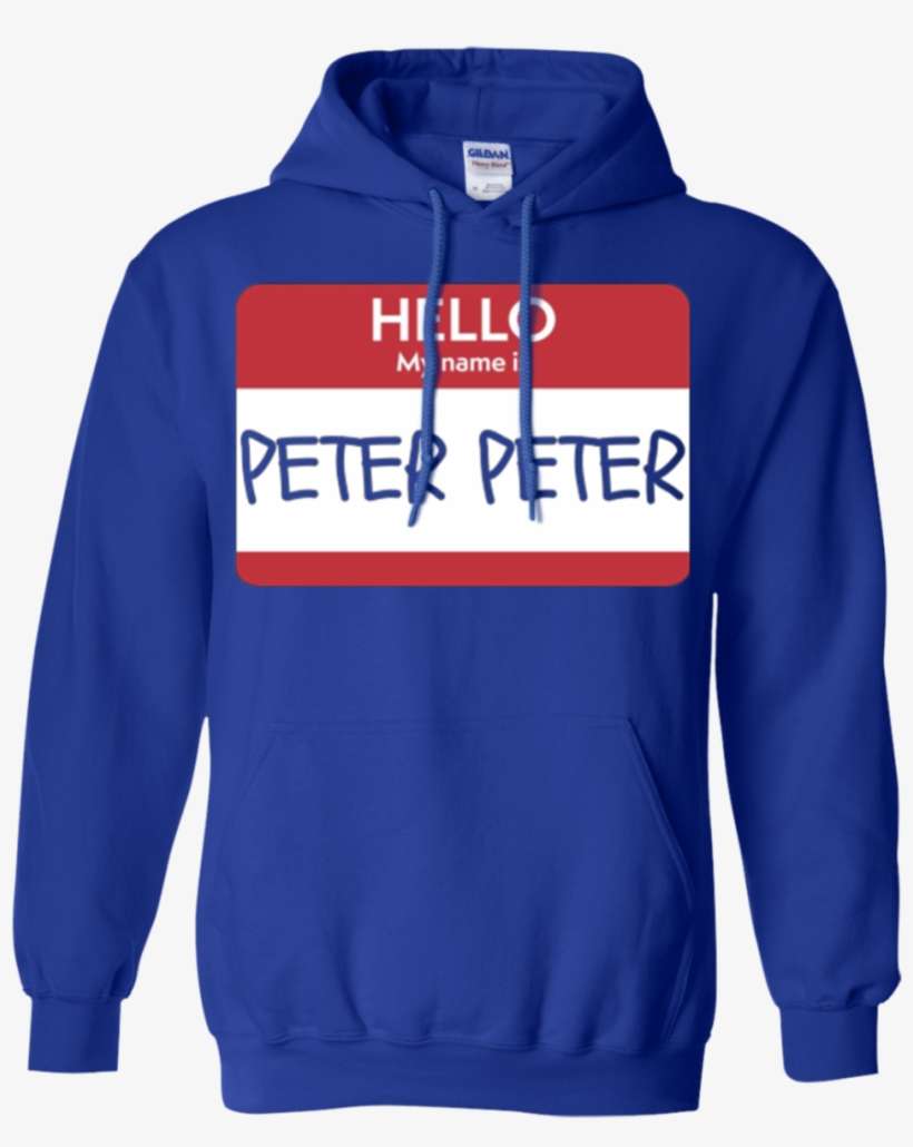 “hello My Name Is Peter Peter” Funny Halloween T-shirt - Love My Bichon Frise Dog Tshirt Royal Xxx-large, transparent png download
