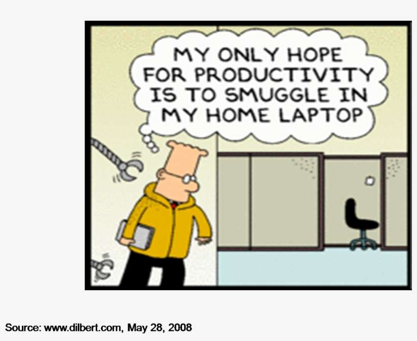 Pc Clipart Computer Research - Byod Comic, transparent png download