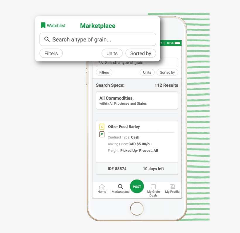 Buy & Sell Grain With Ease - Farmlead Resources Ltd., transparent png download