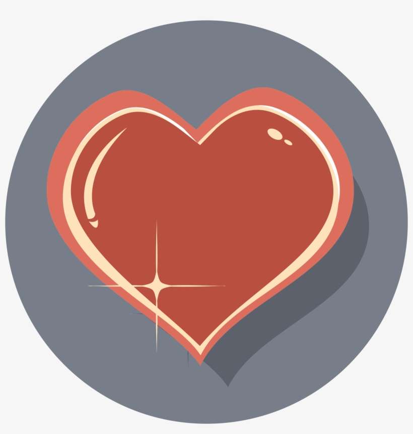 This Free Icons Png Design Of Shiny Heart Icon - Icon, transparent png download
