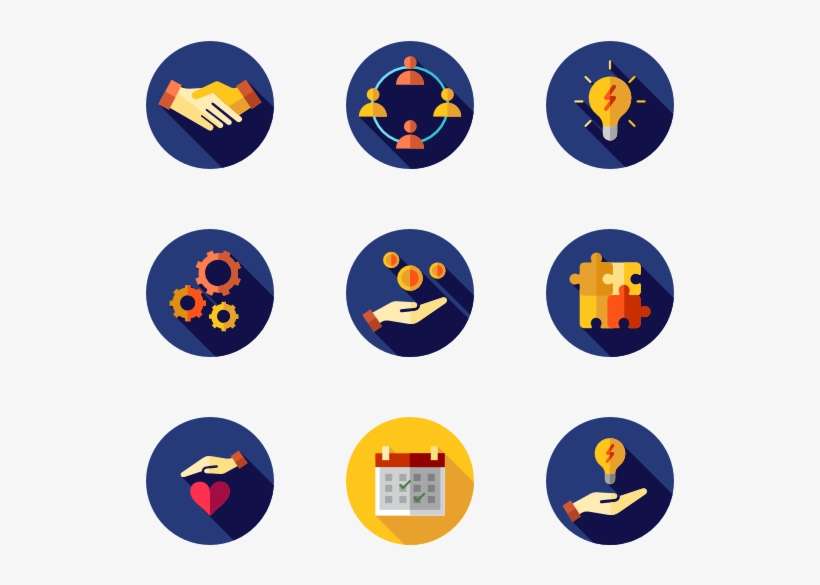 Image Black And White Circles Vector Avatar - Flat Icon Sale, transparent png download