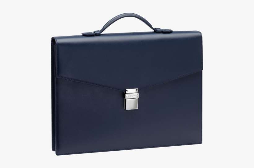 Mont Blanc Blue Briefcase, transparent png download