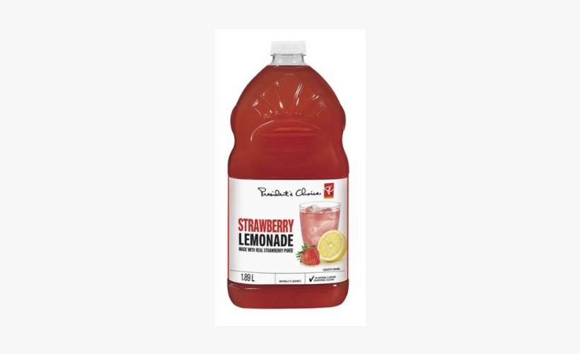 Pc Strawberry Lemonade - President's Choice, transparent png download