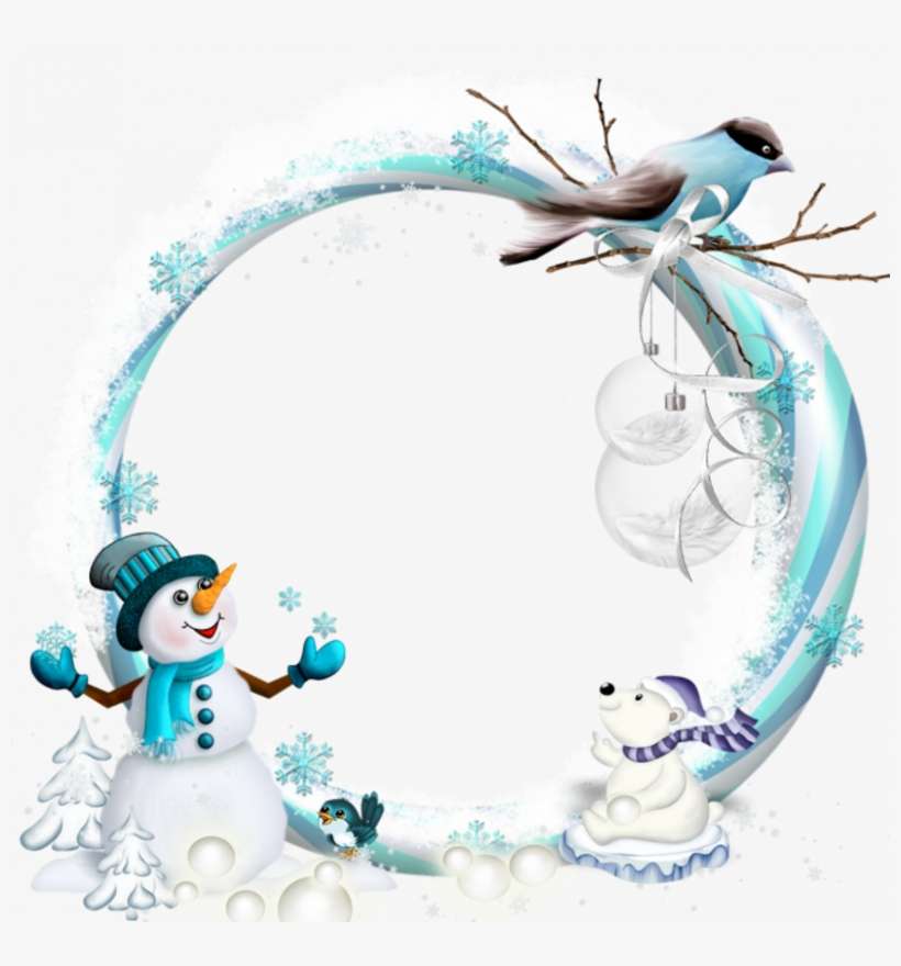 Snow Border Png Download - Christmas And A Happy New, transparent png download