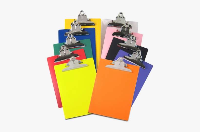 Saunders Recycled Plastic Clipboard Letter/a4 Size - Saunders 21673 Clipboard,plastic,yellow, transparent png download