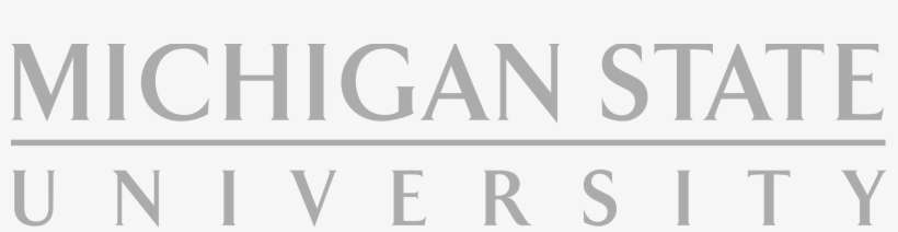 "creativity Connects Us " - Michigan State White Logo, transparent png download