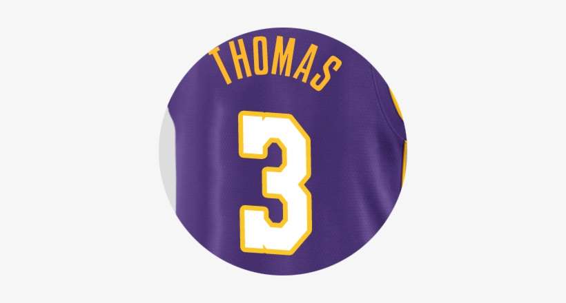 Los Angeles Lakers Isaiah Thomas - Isaiah Thomas Jersey On Laker, transparent png download