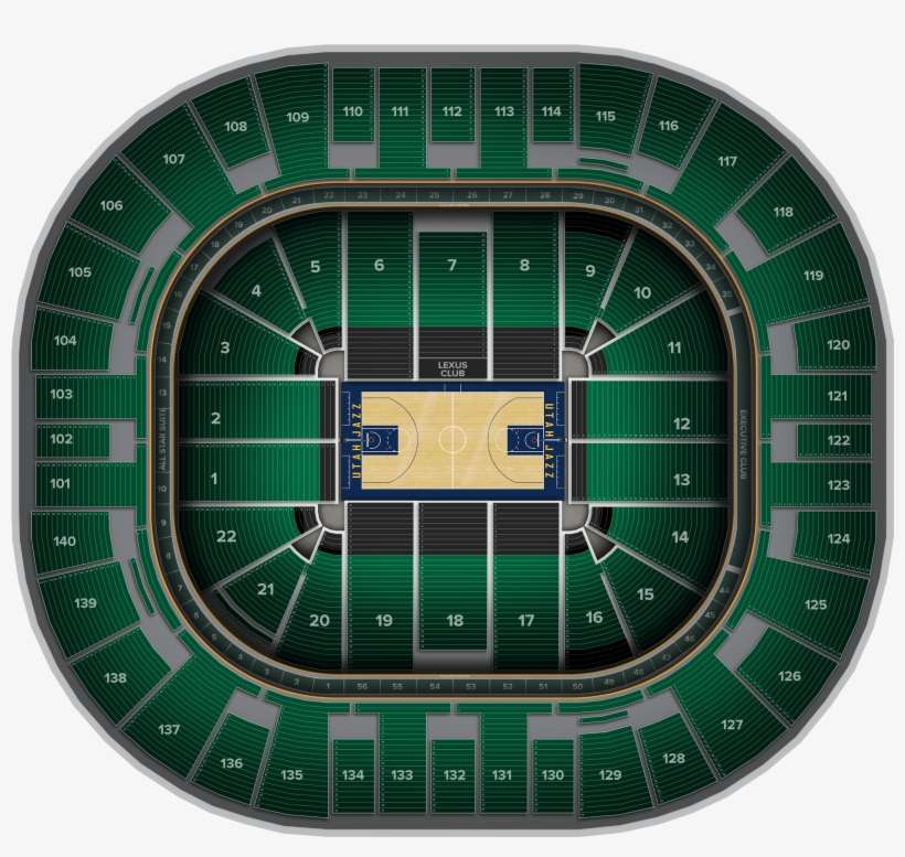 Vivint Smart Home Arena, transparent png download
