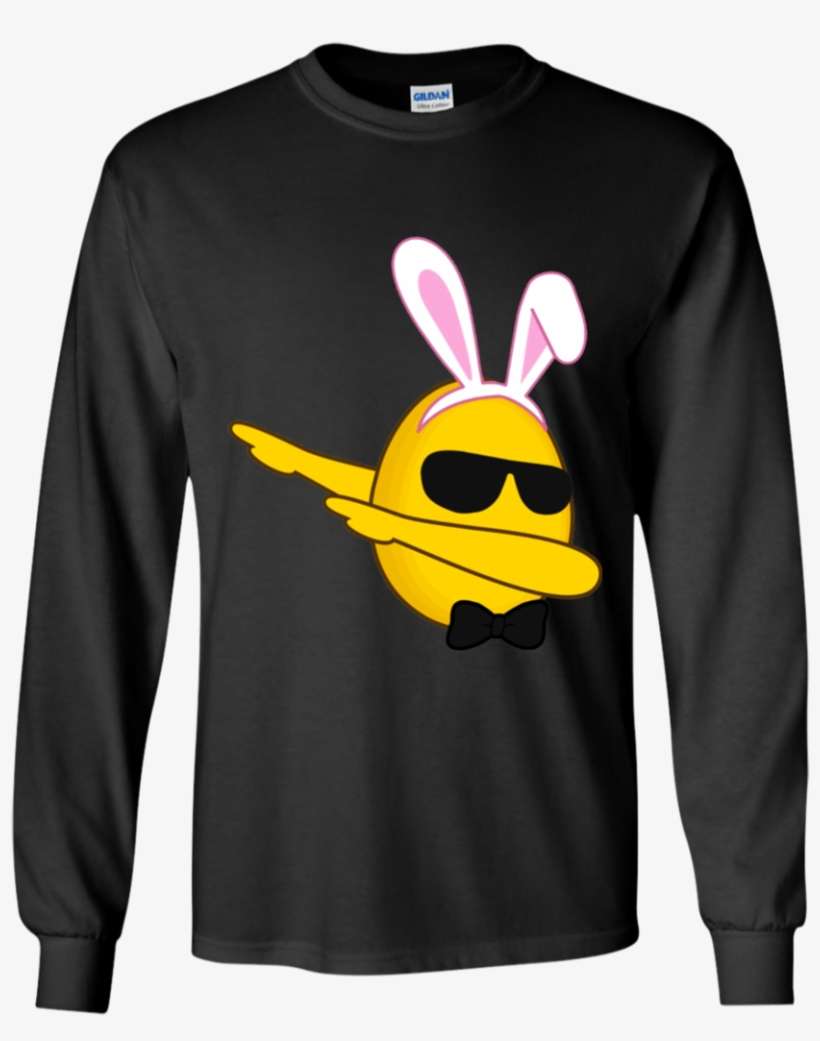 Funny Dabbing Emoji Bunny Easter Shirt Cute Dab Emoji - Black Gucci Shirt Tiger, transparent png download