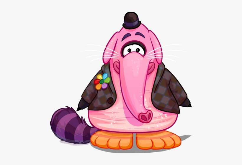 Bing Bong Outfit Player Card - Club Penguin Bing Bong, transparent png download