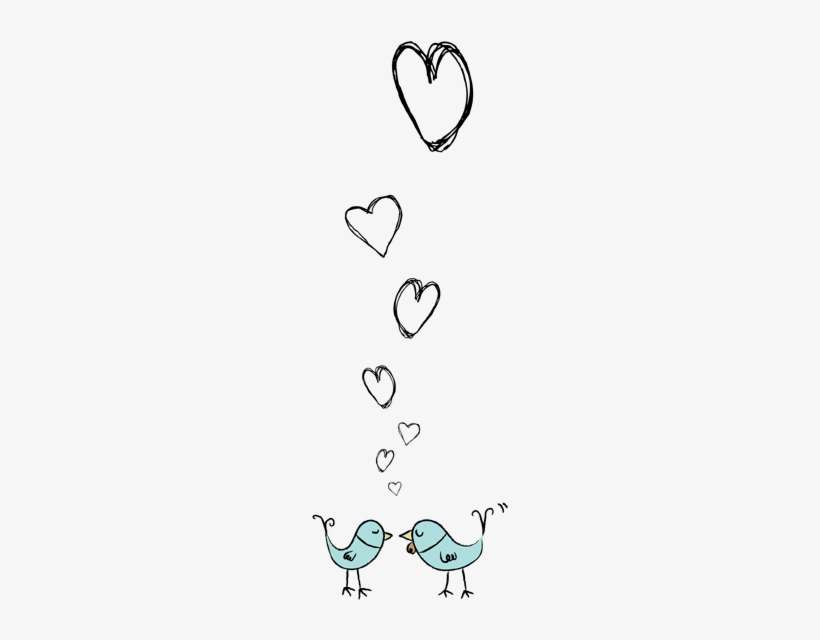 Hand Drawn Wedding Scrapbook-07 - Heart, transparent png download
