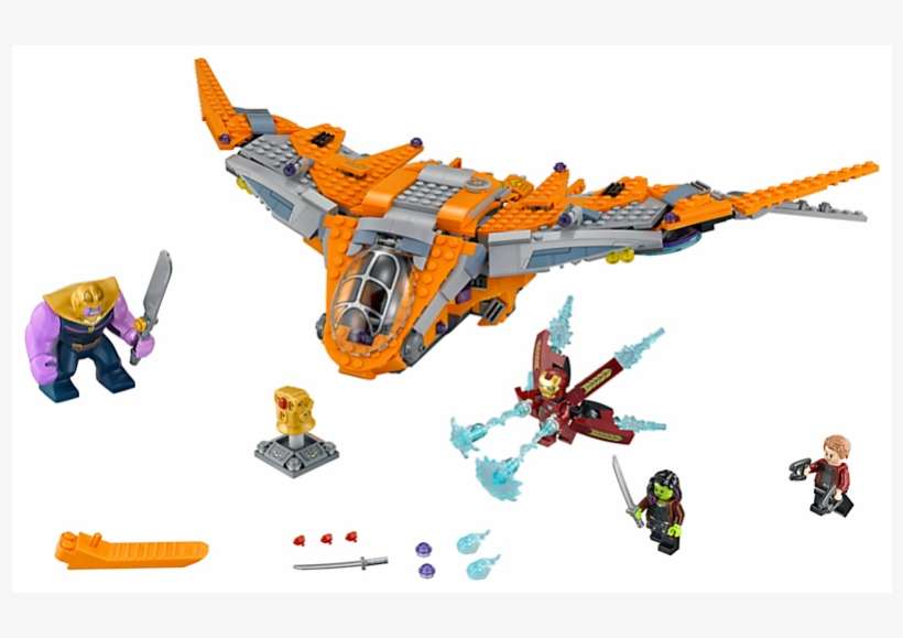 Ultimate Battle - Thanos Ultimate Battle Lego Set, transparent png download
