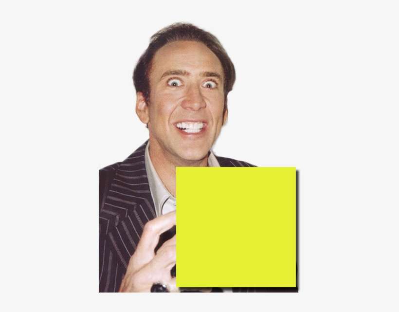 Happy Anniversary Funny Card - Nicolas Cage, transparent png download
