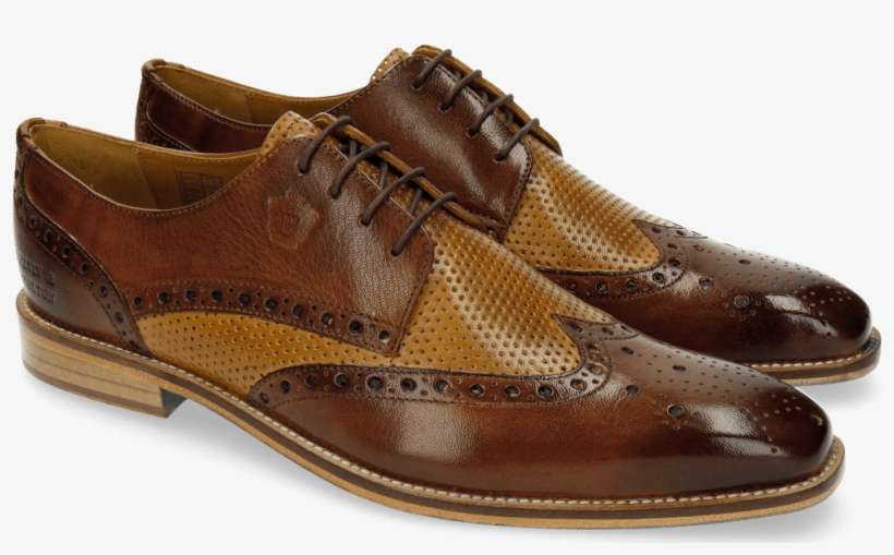 Derby Shoes Martin 15 Venice Perfo Wood Sand - Leather, transparent png download