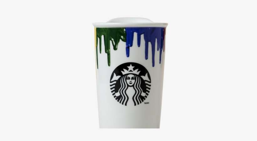 Sleek, Modern Coffee Mug Design By Band Of Outsiders - Starbucks New Logo 2011, transparent png download
