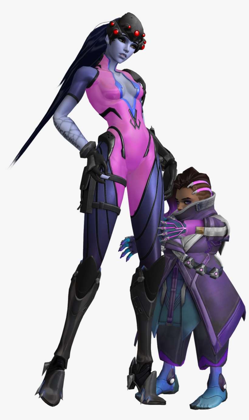 Widowmaker And Her Child - Child, transparent png download